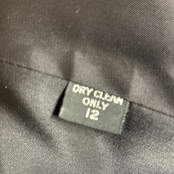 Harve Bernard long wool coat, large fox fur collar - Sz 12 Great Condition - Picture 11 of 12